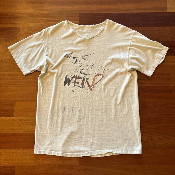 Hunter S Thompson 1983 Ralph Steadman Sz L Fear and Loathing in Vegas Distressed
